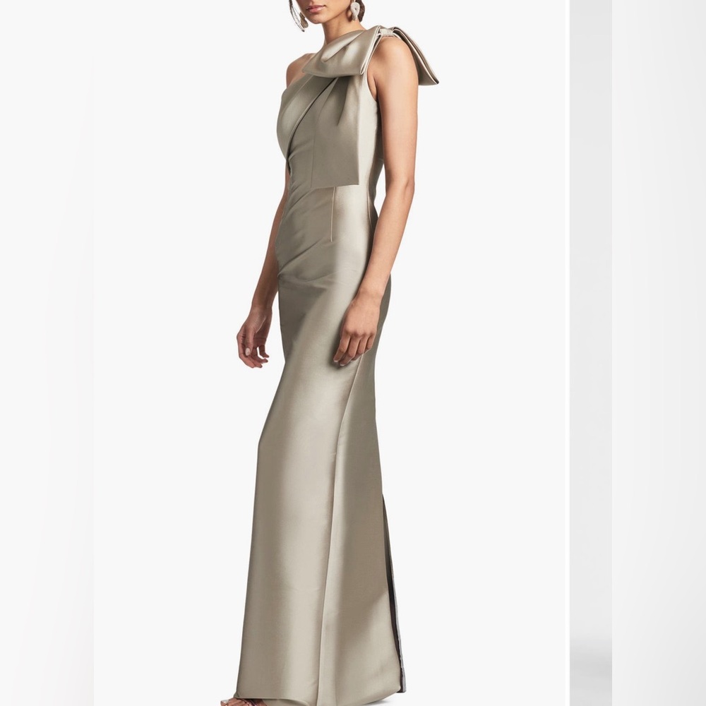 Sachin and Babi gorgeous one shoulder dress size 6 - Picture 3 of 7